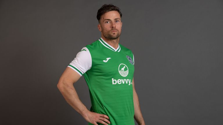 Hibs captain Lewis Stevenson 