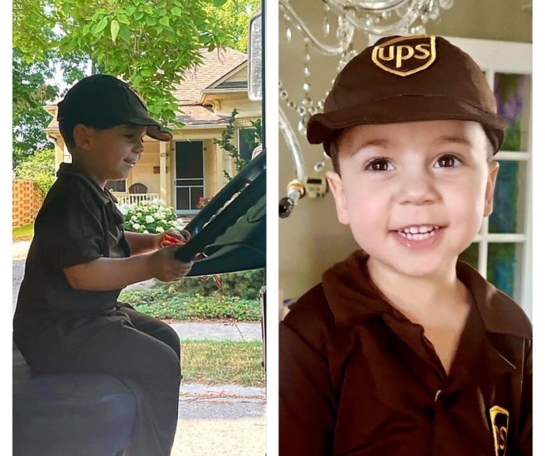 Malcolm Oshalla turned 3 on July 3. According to his grandmother, he's been obsessed with delivery trucks for about six months.