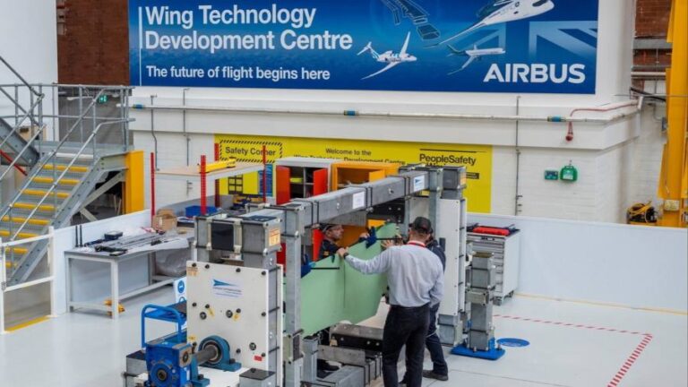 Airbus moves ahead with UK lightweight wing programme