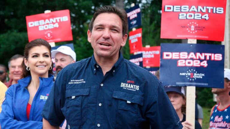 Ron DeSantis’s bid to out-Trump his rival leaves presidential campaign adrift