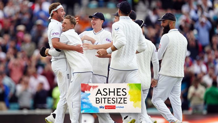 Ashes Bitesize: Stuart Broad bowls England to victory as series drawn | Video | Watch TV Show