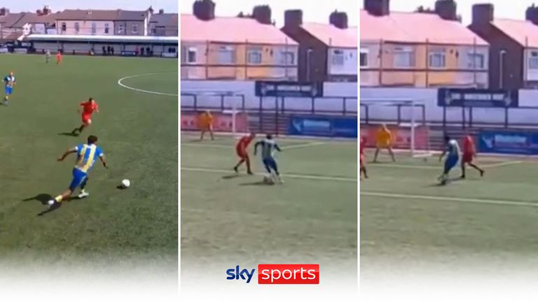 Best grassroots goal ever? Halfway line run, stepovers AND Rabona! | Video | Watch TV Show