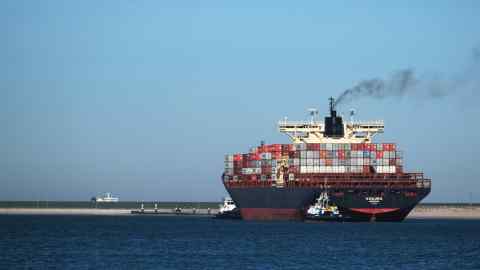 Shipping accounts for 2-3 per cent of global emissions