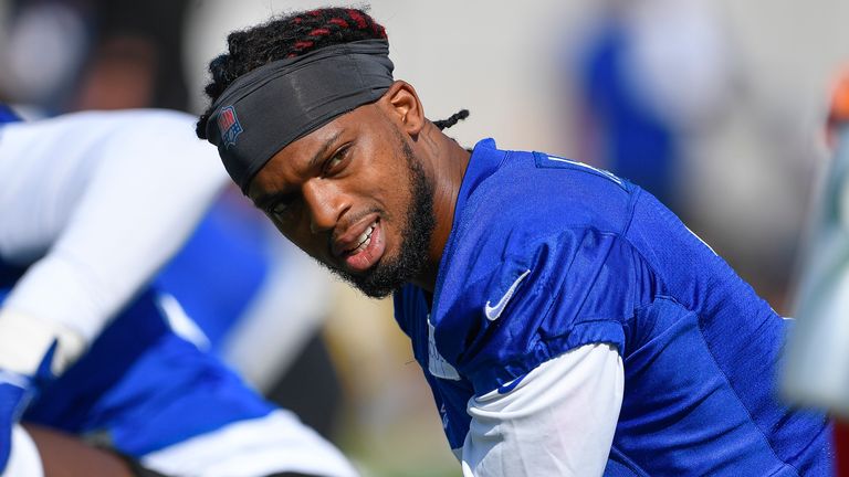 Buffalo Bills safety Damar Hamlin is in training camp ahead of the new NFL season