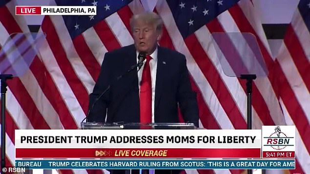 Trump vows to ‘liberate our children from Marxist lunatics and perverts’ at Philly event