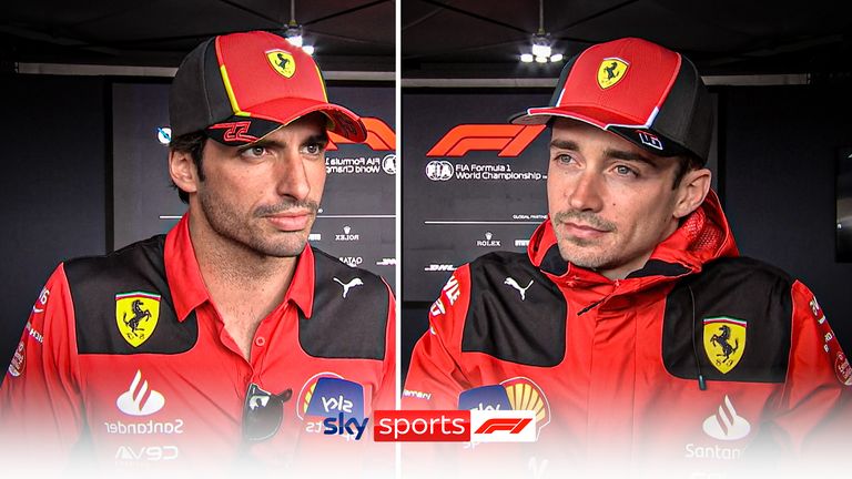 Ferrari drivers Carlos Sainz and Charles Leclerc believe they are still too far away from catching up with Red Bull duo Max Verstappen and Sergio Perez