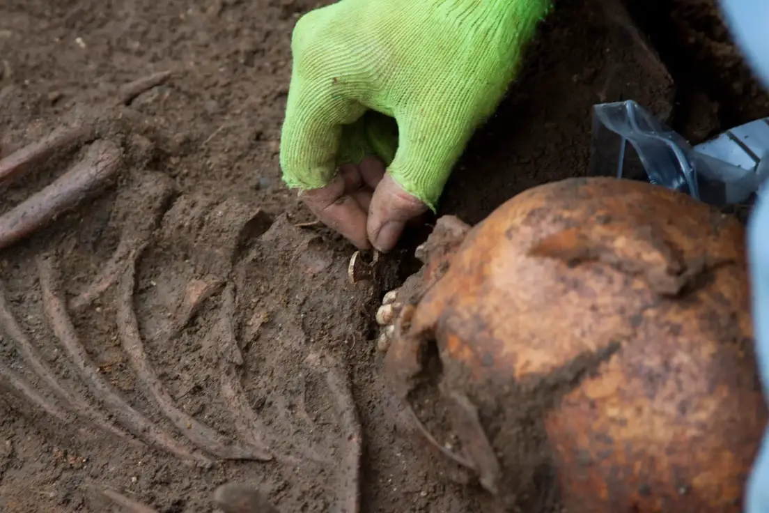 Discovery of the Trumpington Cross