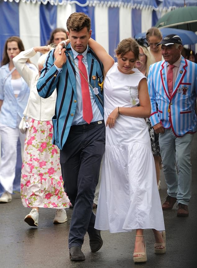 Henley revellers make the most of the Pimm’s at famous rowing festival