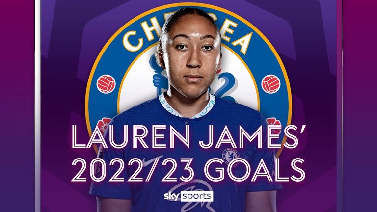 ALL OF LAUREN JAMES&#39; 2022/23 WSL GOALS