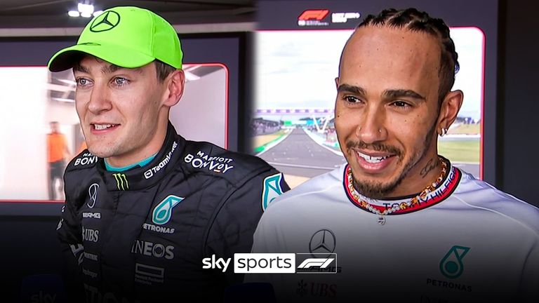 Mercedes' George Russell and Lewis Hamilton reflect on qualifying at Silverstone, which saw the pair finish sixth and seventh respectively.