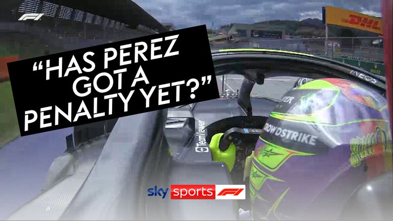 Lewis Hamilton vents frustration over team radio | ‘Has he got a penalty yet? | Video | Watch TV Show