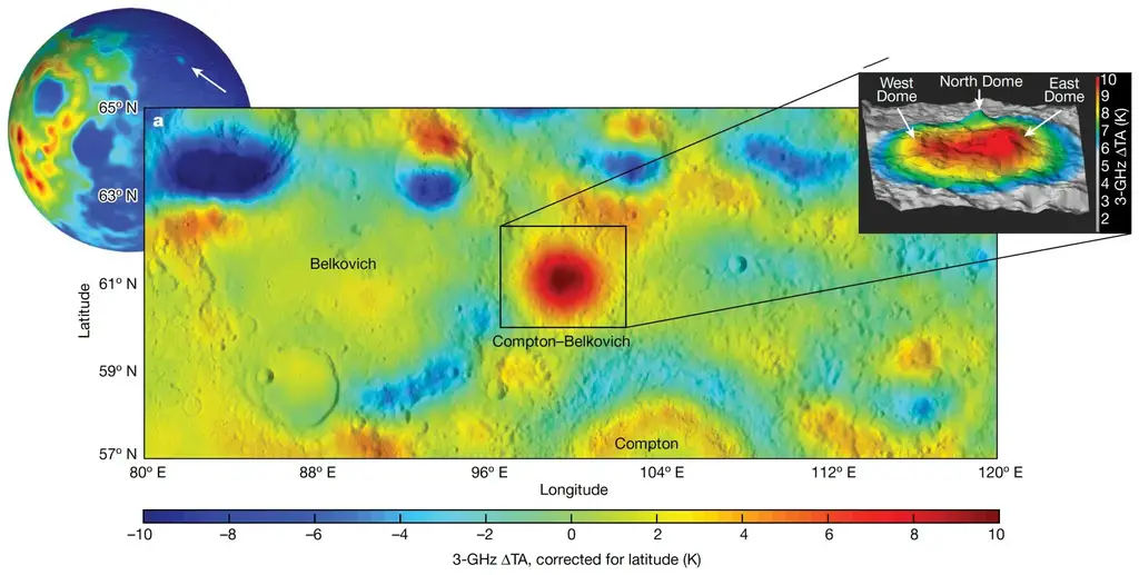 Moon Volcanic Feature Compton Belkovich