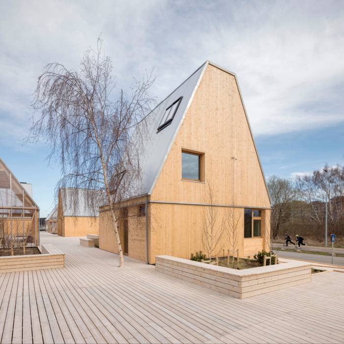 A prototype timber-frame house by Living Places Copenhagen