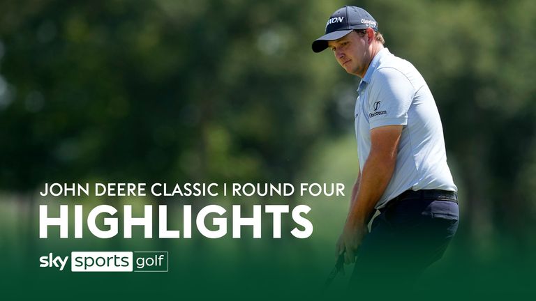 Highlights from Day Four of the John Deere Classic at TPC Deere Run, where Sepp Straka impressed