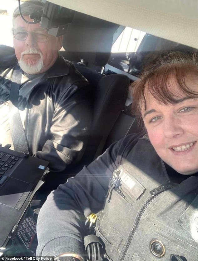 Police officer Heather Glenn seen with fellow-cop dad before she was killed in hospital shooting