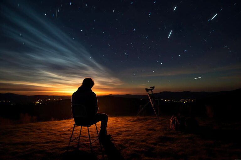 Mars, Venus, Saturn, Jupiter and the Milky Way Core