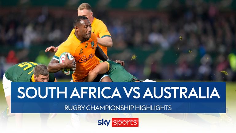 Highlights of the Rugby Championship clash between South Africa and Australia in Pretoria. 