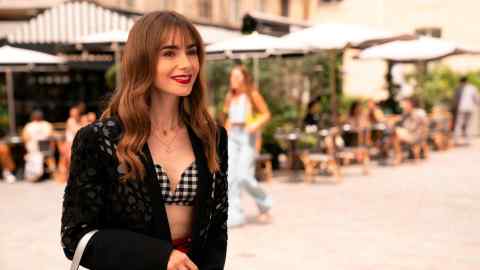 Lily Collins stars as Emily in the Netflix series ‘Emily in Paris’