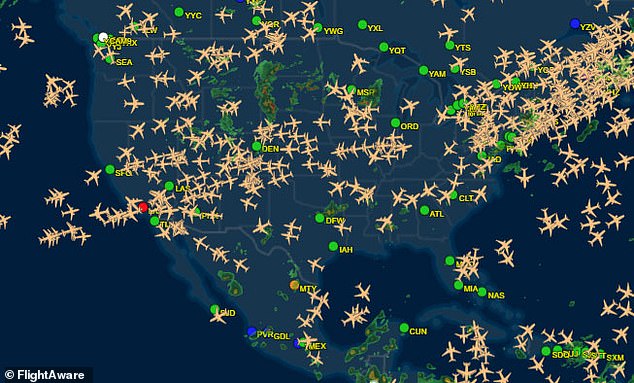 Thousands of flights zooming across the US as the July 4 holiday breaks a travel record