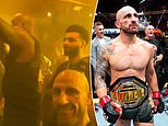 UFC 290 champ Alex Volkanovski parties in Las Vegas with Shaquille O’Neal after Yair Rodriguez win