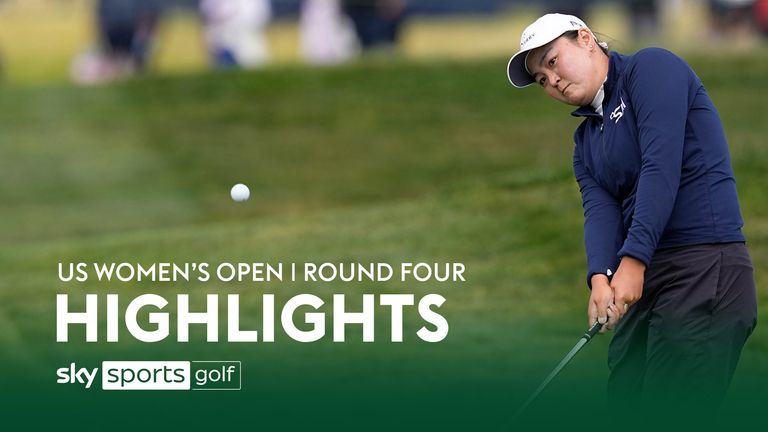 Highlights from Round Four of the US Women's Open at Pebble Beach