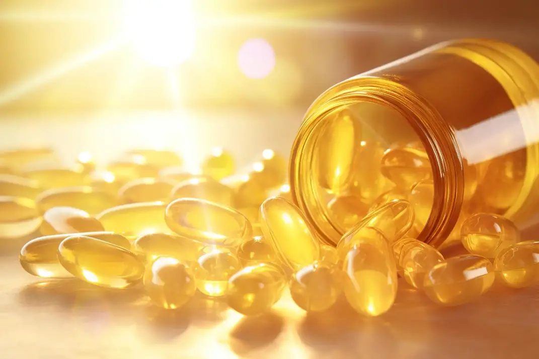 Vitamin D Supplement Capsules Sunshine