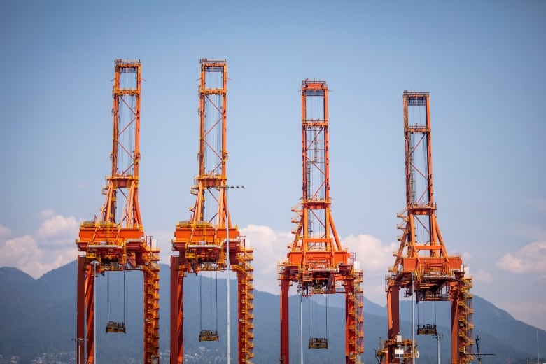 The Port of Vancouver in Vancouver, British Columbia on Wednesday, July 5, 2023.