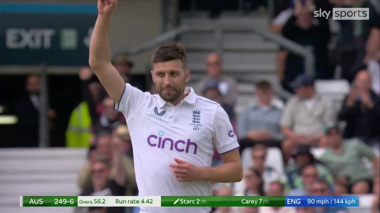 'That is magnificent fast bowling' | Wood takes two wickets in the over