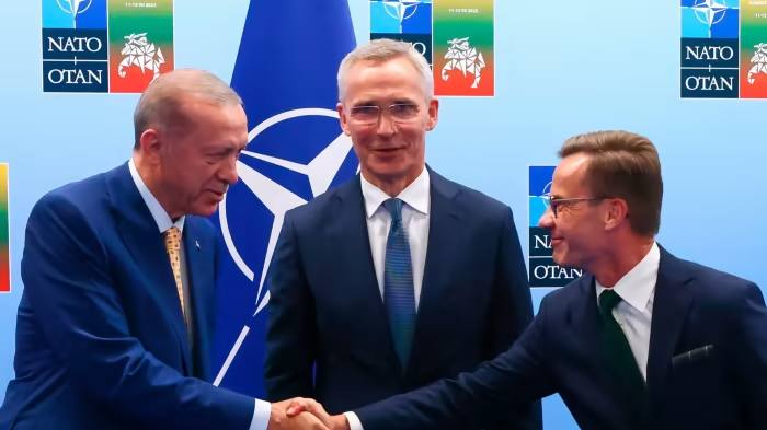 FirstFT: Erdoğan agrees to back Sweden’s Nato accession