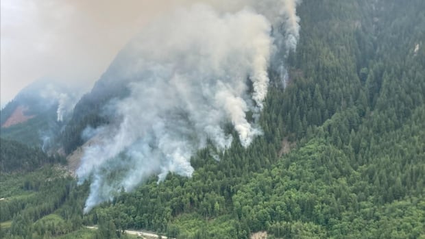 Lightning sparks around 200 new wildfires across B.C. as heat grips Interior