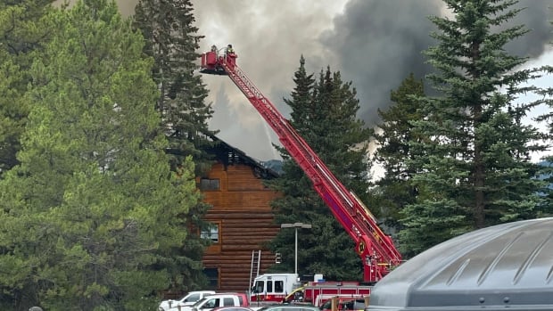 Hundreds displaced as staff residence in Lake Louise engulfed in flames