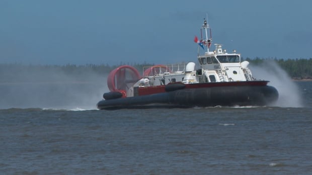 N.B. man is proud owner of a hovercraft, thanks to the Canadian Coast Guard