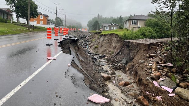 Quebec City woman among 2 missing after flood, landslide in town near Saguenay, Que.