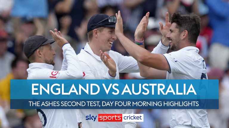 England vs Australia | Day four, morning session highlights