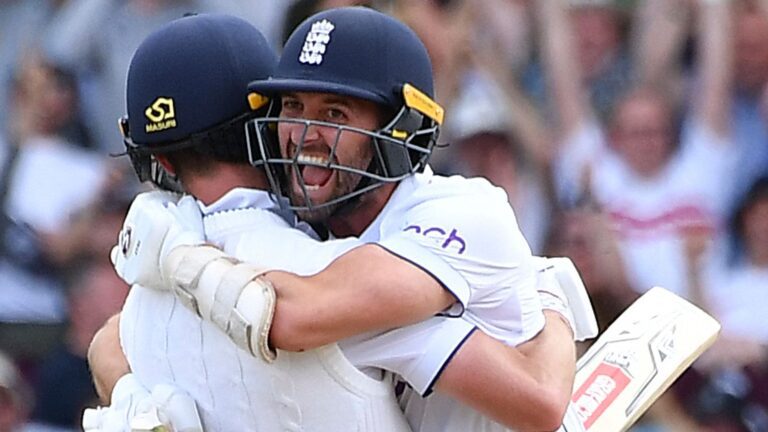 The Ashes: England keep series alive as Harry Brook, Mark Wood & Chris Woakes clinch nerve-jangling Headingley win | Cricket News