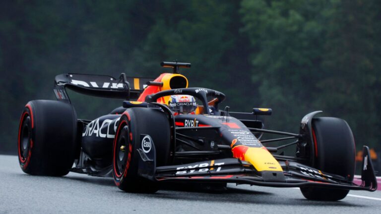 Austrian GP Sprint Shootout: Max Verstappen tops team-mate Sergio Perez as Red Bull lock out Sprint front row