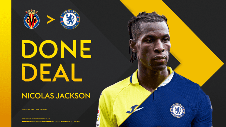 Nicolas Jackson: Chelsea sign Villarreal striker on eight-year contract | Transfer Centre News