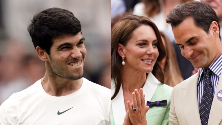 Wimbledon: Carlos Alcaraz makes short work of Jeremy Chardy as Roger Federer receives a royal seal of approval | Tennis News