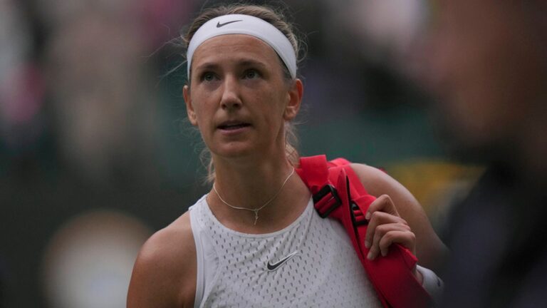 Wimbledon: Victoria Azarenka criticises ‘drunk, unfair’ fans after being booed off following loss to Elina Svitolina | Tennis News