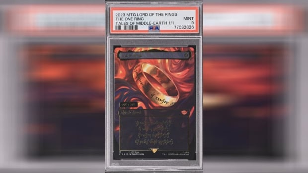 ‘My hands were literally shaking’: Ultra-rare ‘One Ring’ game card found by Toronto collector