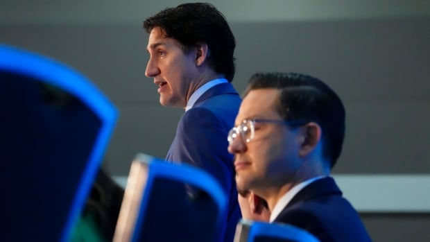 In campaign-style attack, Trudeau says Poilievre’s message is all about anger, fear