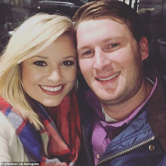 Lindsay (left), a former cheerleader, was named Miss Houston County in 2005 and finished second in the National Peanut Festival pageant. Her husband Robert (right) was briefly signed to an NFL