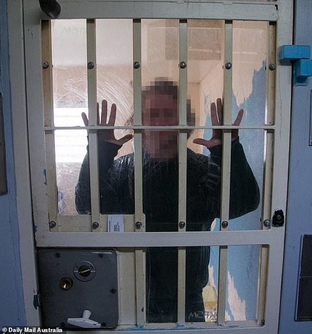 The Department of Justice and Community Safety did not respond to questions about whether the bears were being provided to prisoners serving sentences for crimes such as murder or rape. Stock image of a man in prison