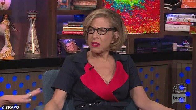 Great question: 'Who loses weight in menopause?,' cracked fellow guest comedian Jackie Hoffman, 62