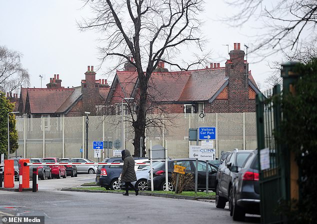 The Prison Service confirmed last night that Tunstill died in HMP Styal (pictured) in Cheshire yesterday. The circumstances surrounding her death are currently unknown