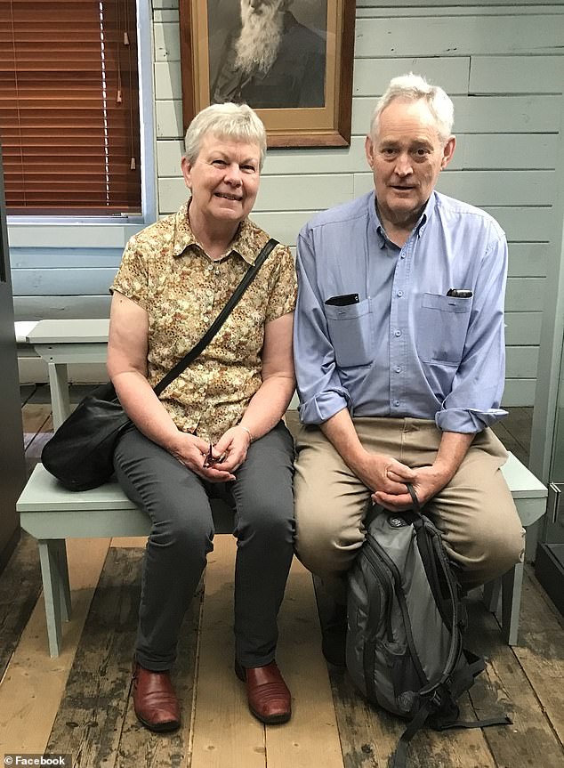 Pastor Ian Wilkinson (right) was the only person to survive the mushroom lunch. His wife Heather (left) died