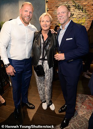 He was joined by his podcast co-hosts Alex Payne and James Haskell at the event, where he chatted with other attendees and posed with his I'm A Celebrity co-star Sue Cleaver