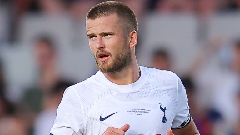 Tottenham centre-back Eric Dier