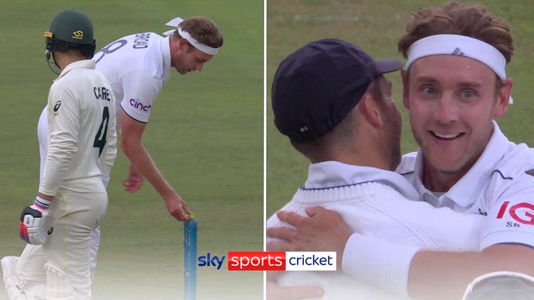 Bail trick works again as Stuart Broad strikes to remove Todd Murphy! | Video | Watch TV Show