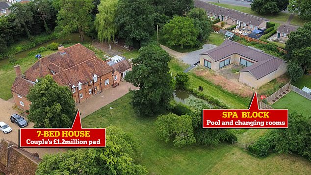 Captain Tom Moore’s daughter refuses to knock down spa and pool extension ‘built using the lockdown hero’s name’ at her £1.2m home